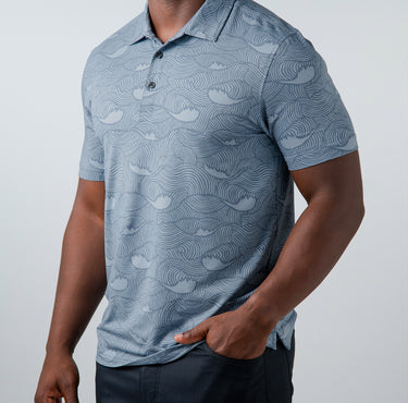 Printed Tremont Polo
