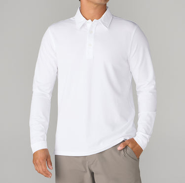 Loma Performance Pique Polo - Long Sleeve