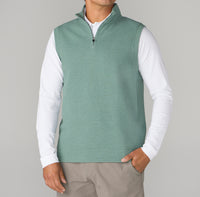 Canyon Jacquard Quarter-Zip Vest