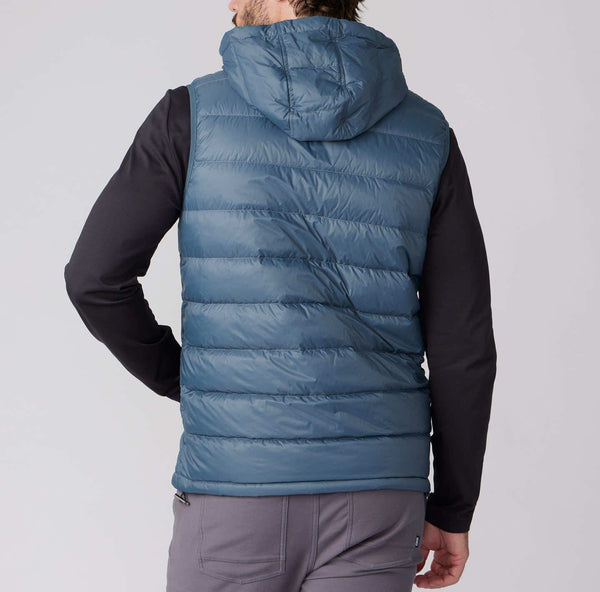 Trent Down Vest Hoodie - LINKSOUL