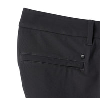 detail image of back security pocket of the Around The Clock short