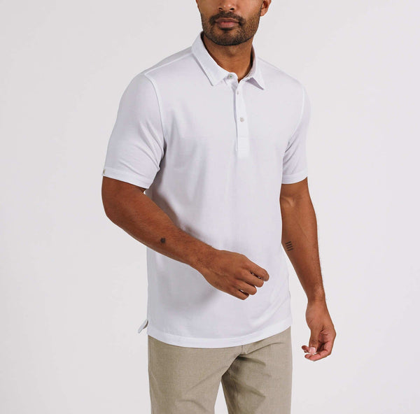 ERECTRICGOLF FIVEBUTTONS POLO WHITE Lサイズ ERECTRICGOLF FIVEBUTTONS POLO WHITE Lサイズ