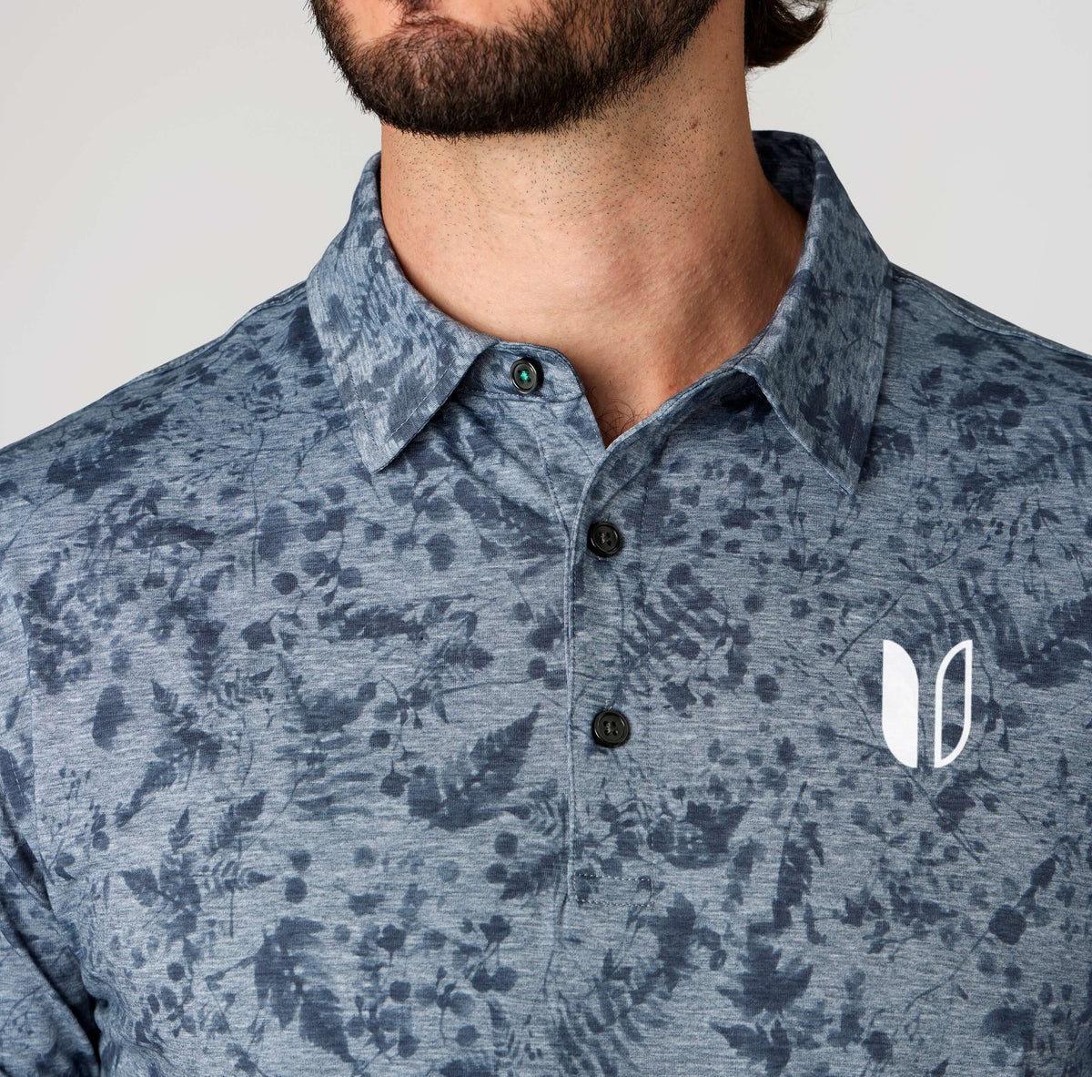 Tour Logo Printed Delray Polo