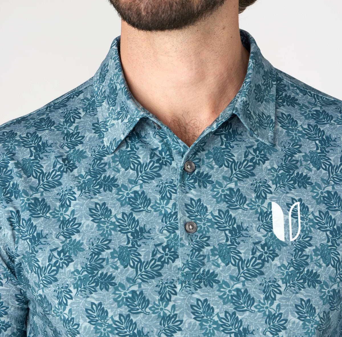 Tour Logo Printed Delray Polo