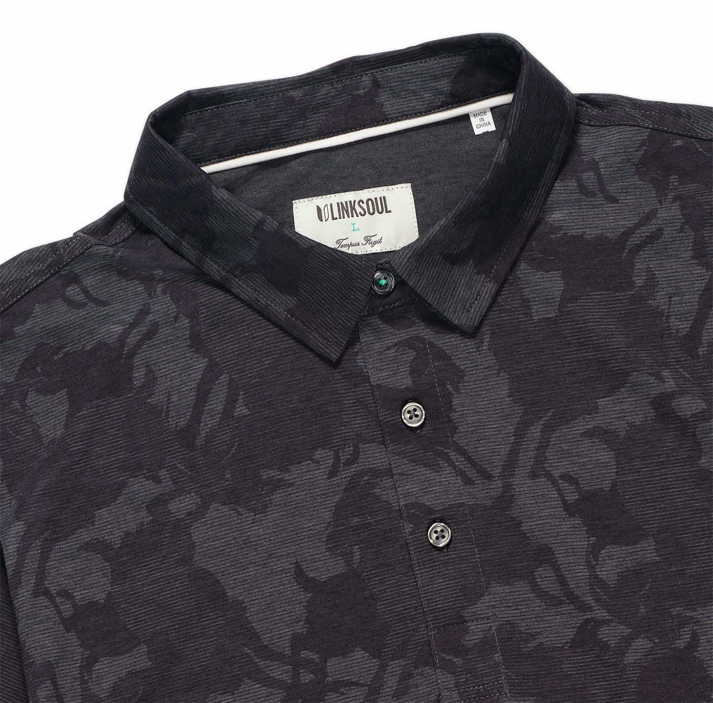 Printed Delray Polo - LINKSOUL