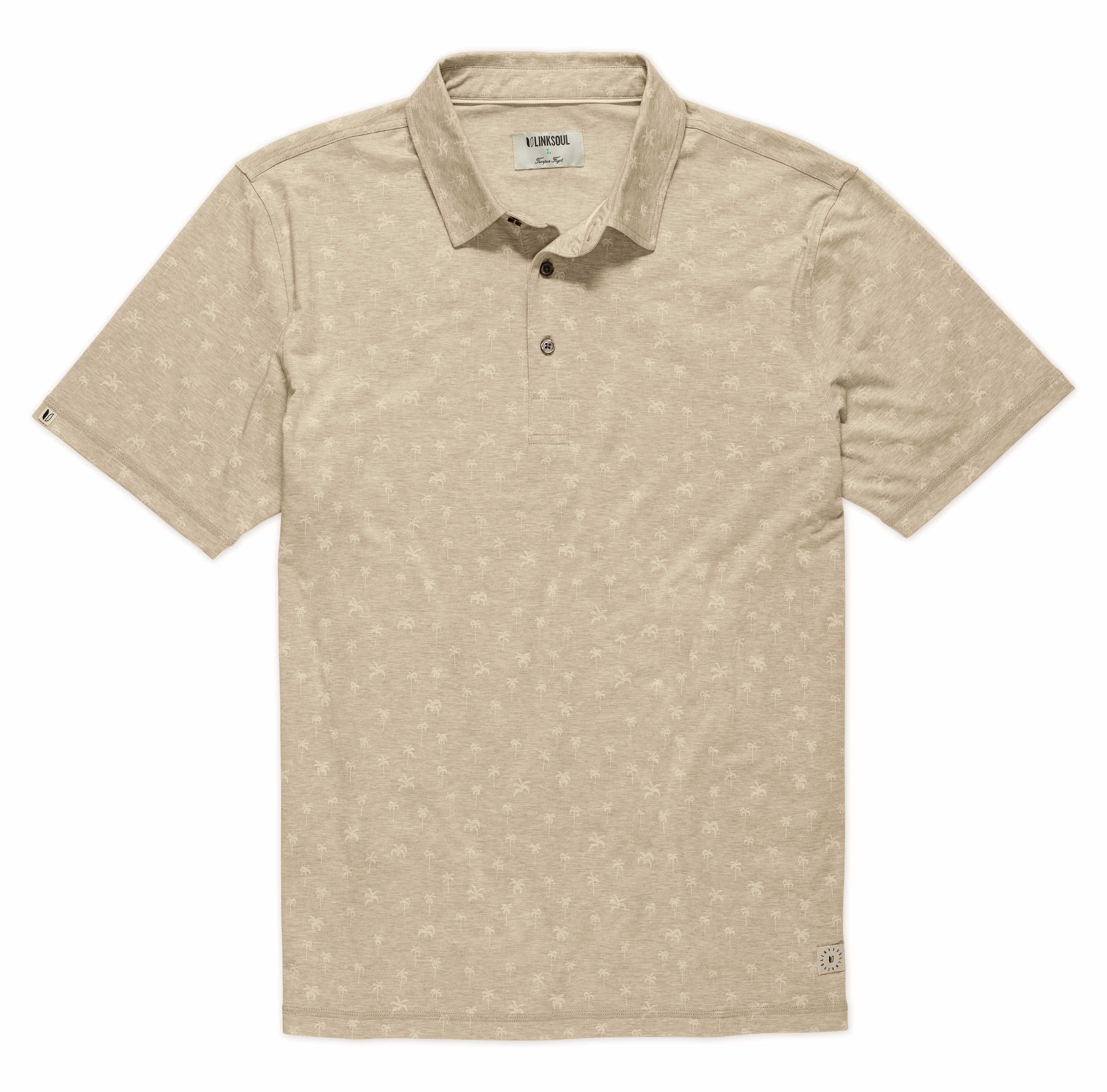 Printed Delray Polo - LINKSOUL