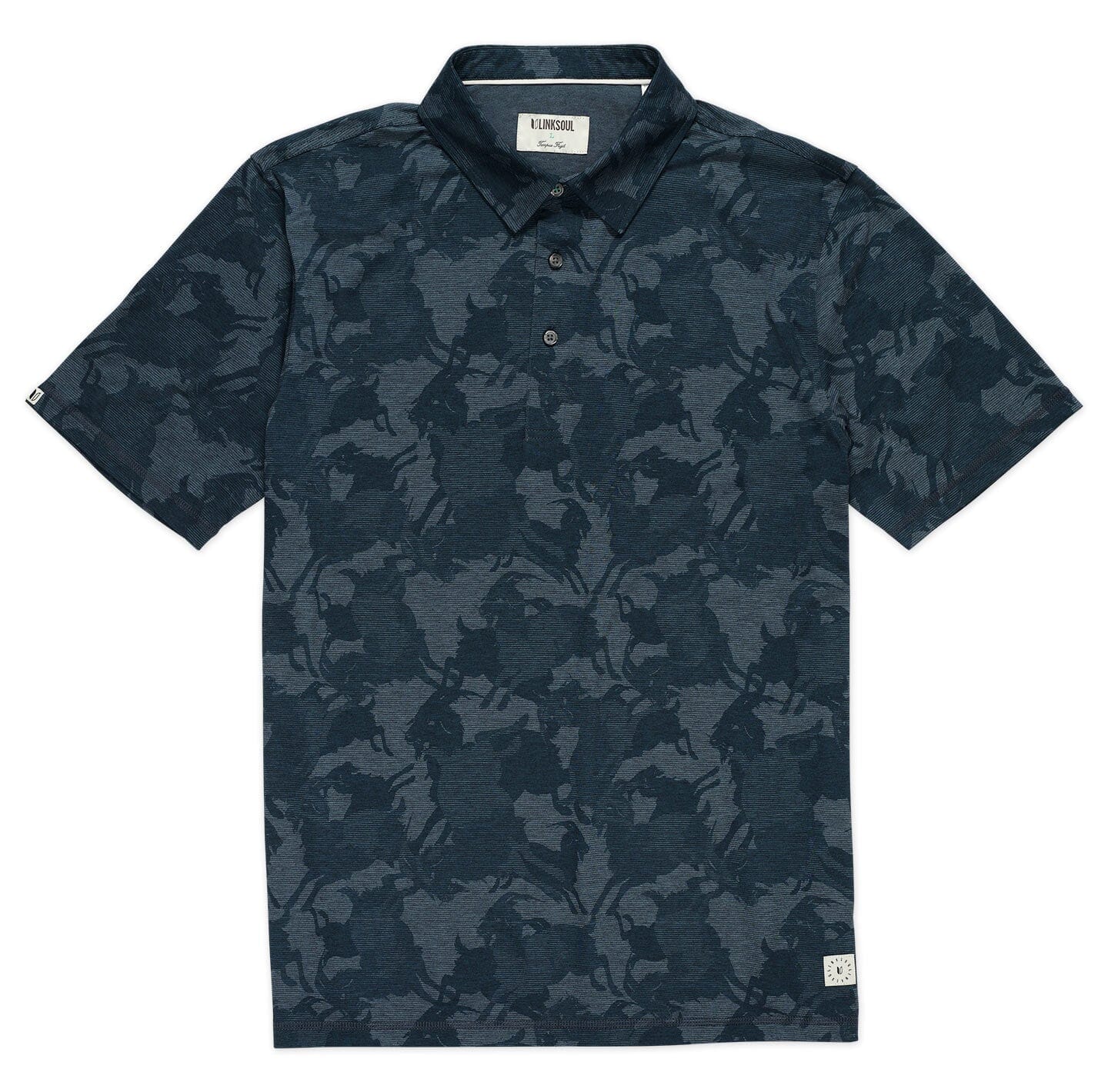 Printed Delray Polo - LINKSOUL