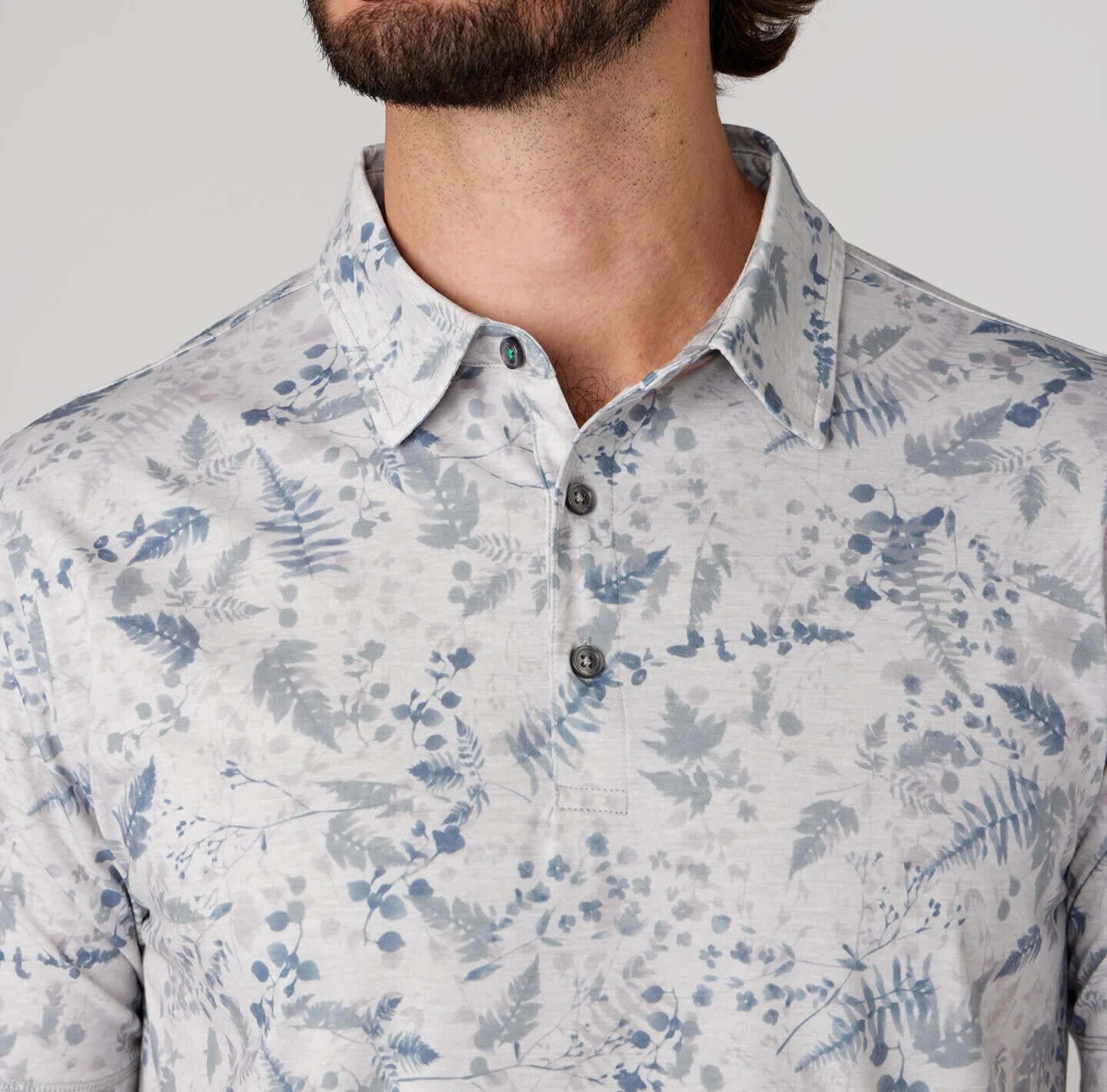 Printed Delray Polo