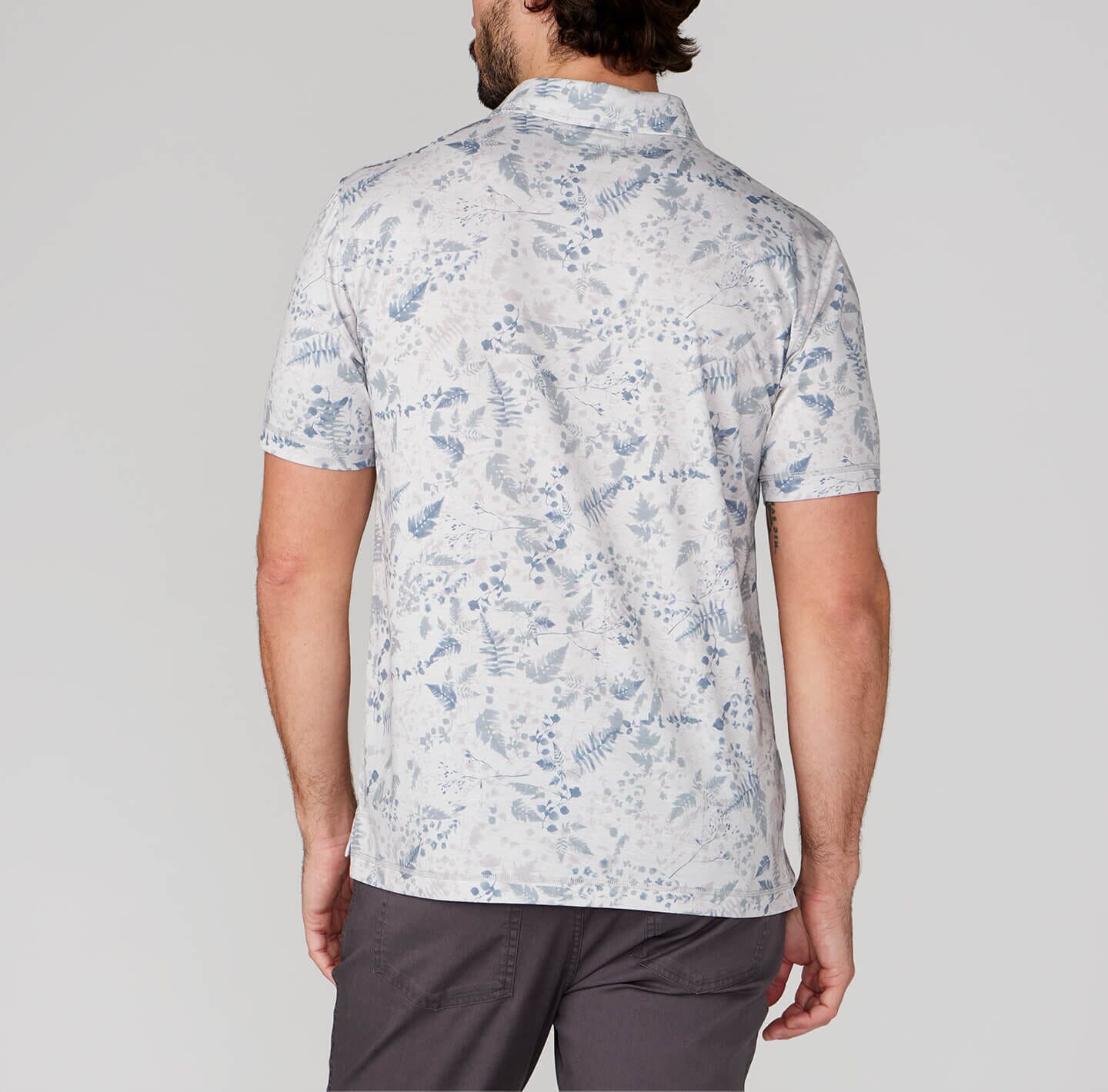 Printed Delray Polo – Lightweight & Quick Dry - LINKSOUL