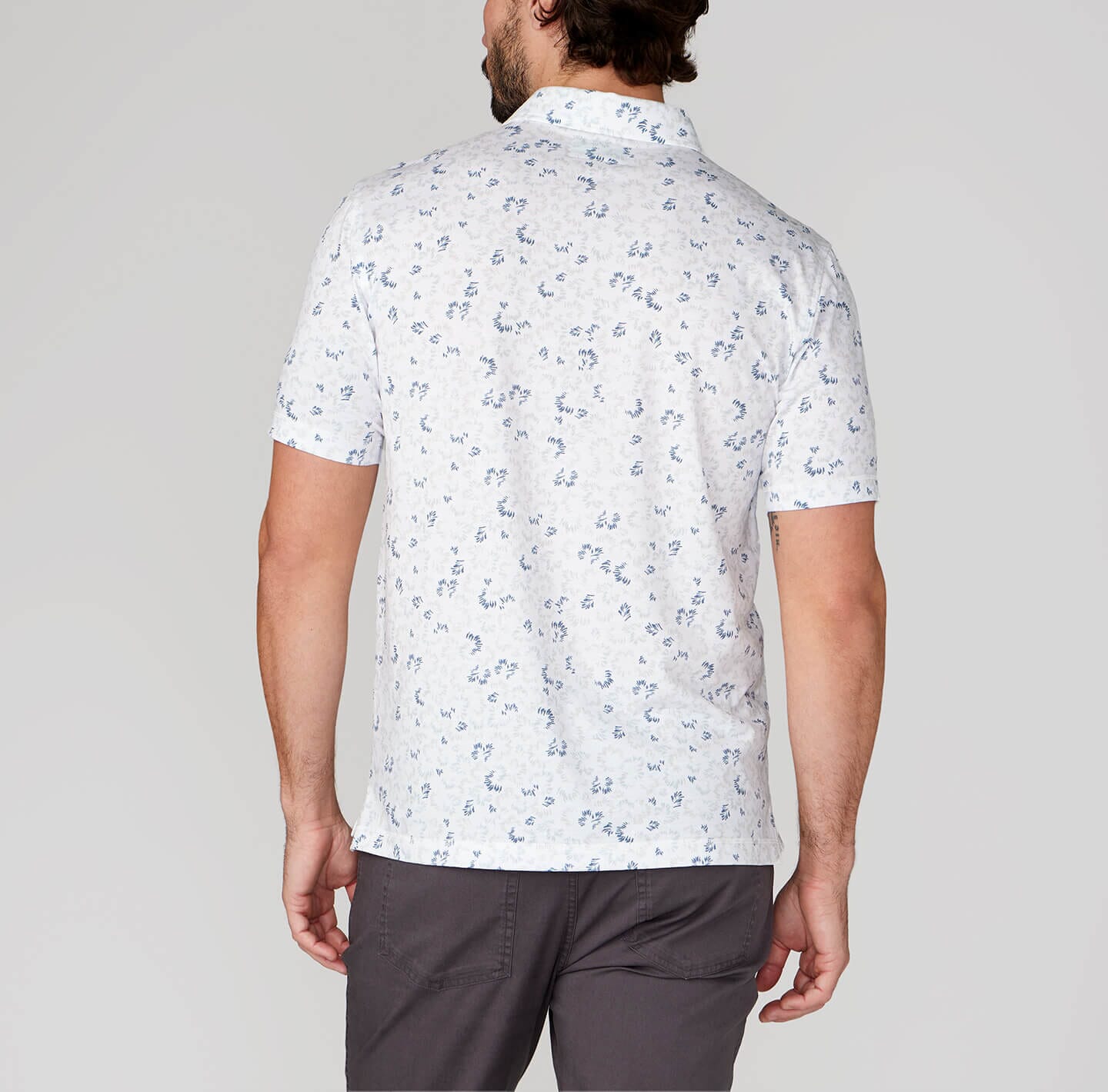 Printed Delray Polo