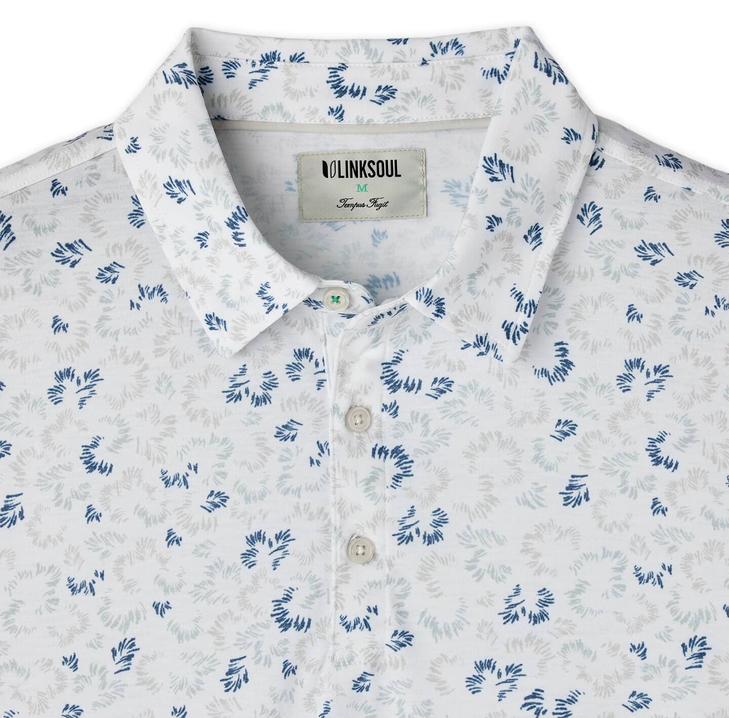 Printed Delray Polo