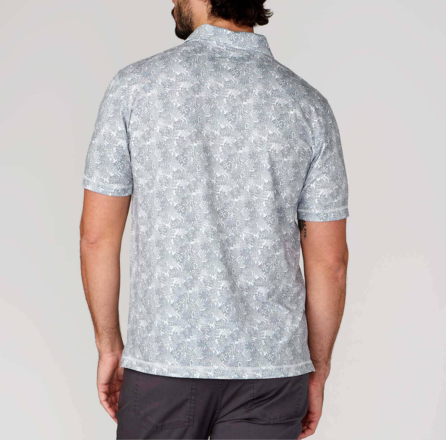 Printed Delray Polo