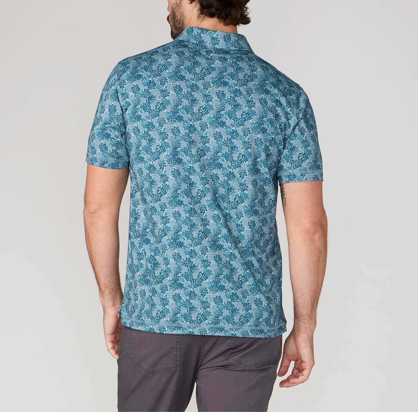 Printed Delray Polo