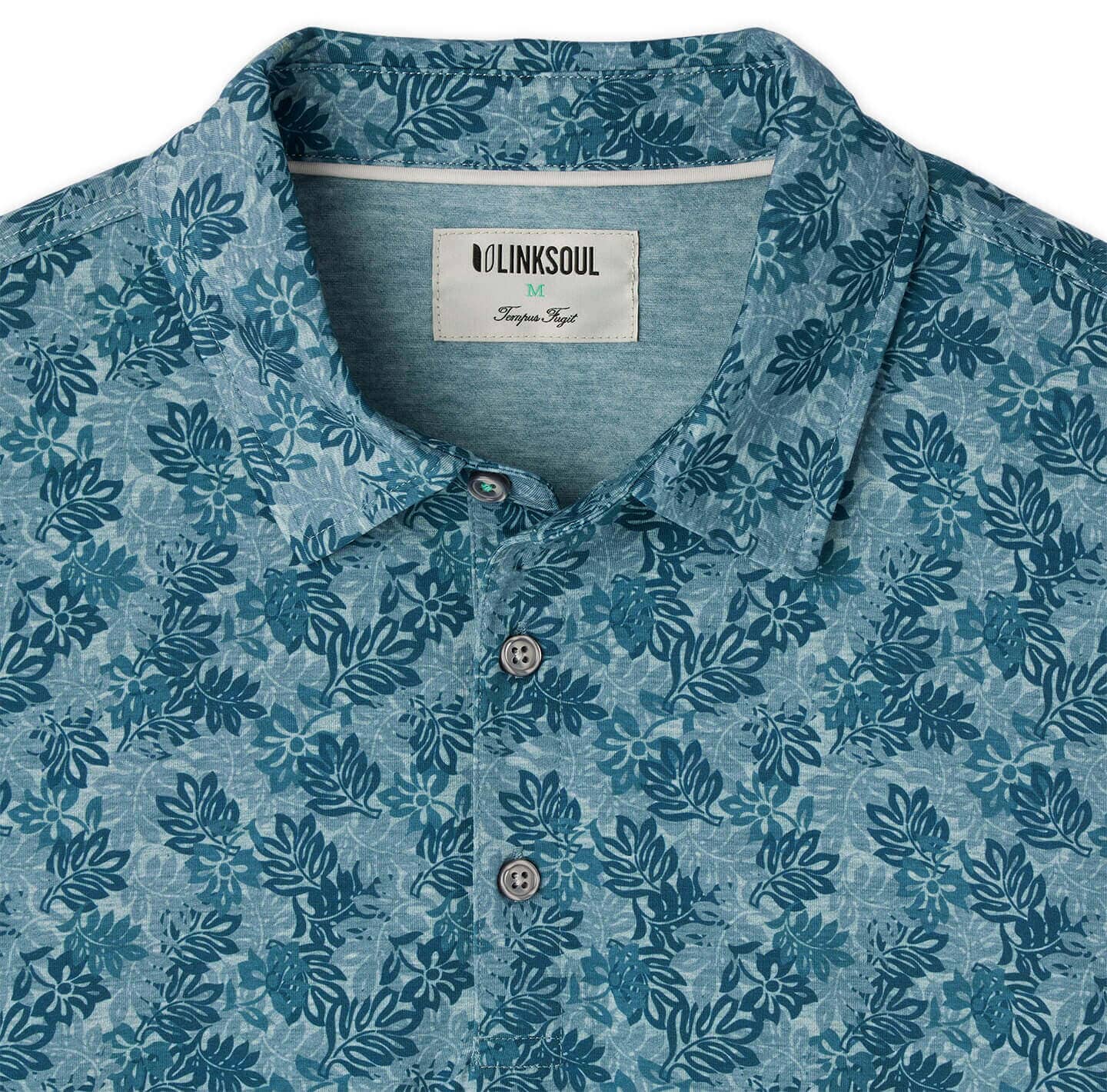 Printed Delray Polo