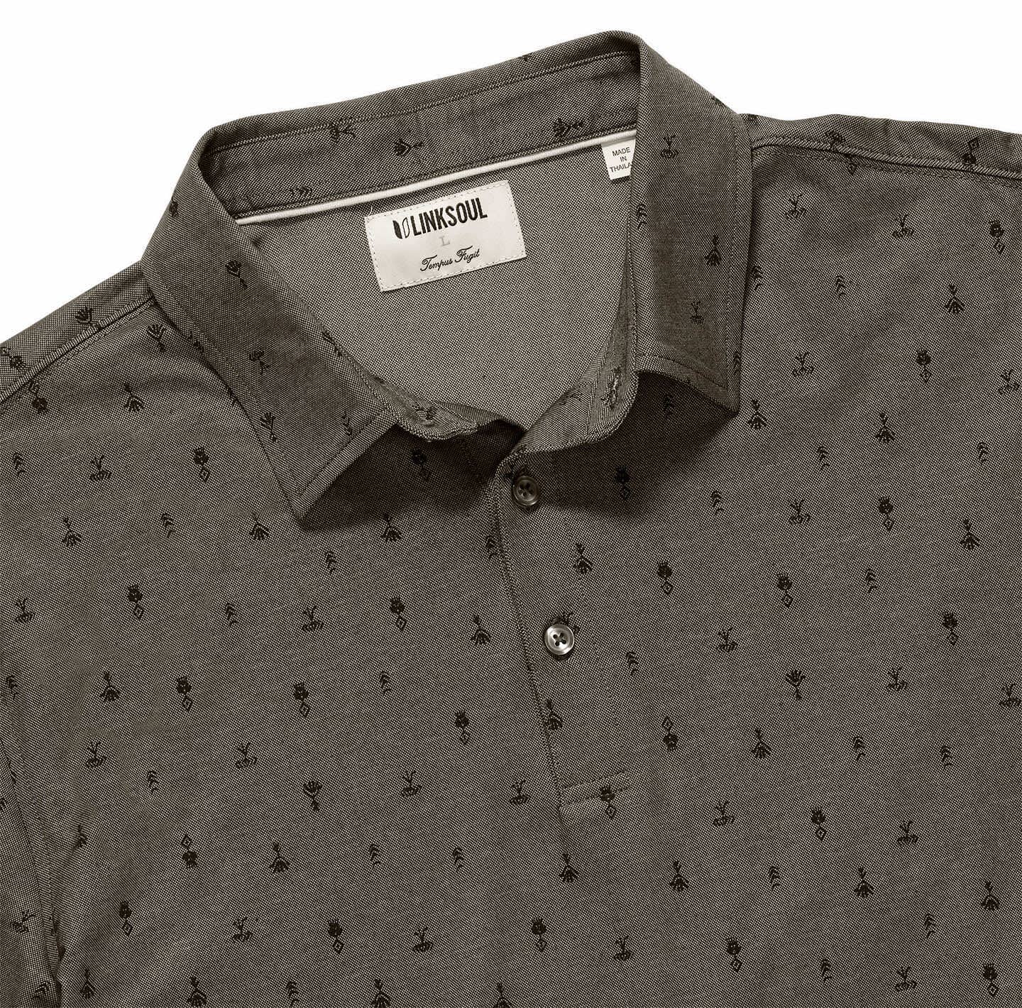 Printed Astoria Polo - LINKSOUL