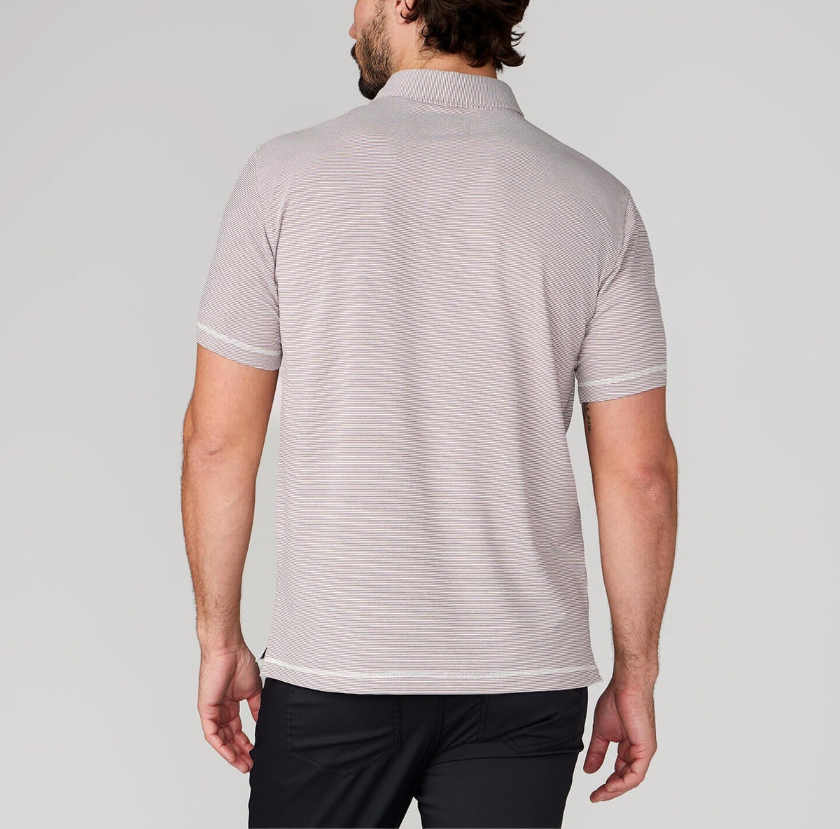 Monterey Microstripe Performance Polo