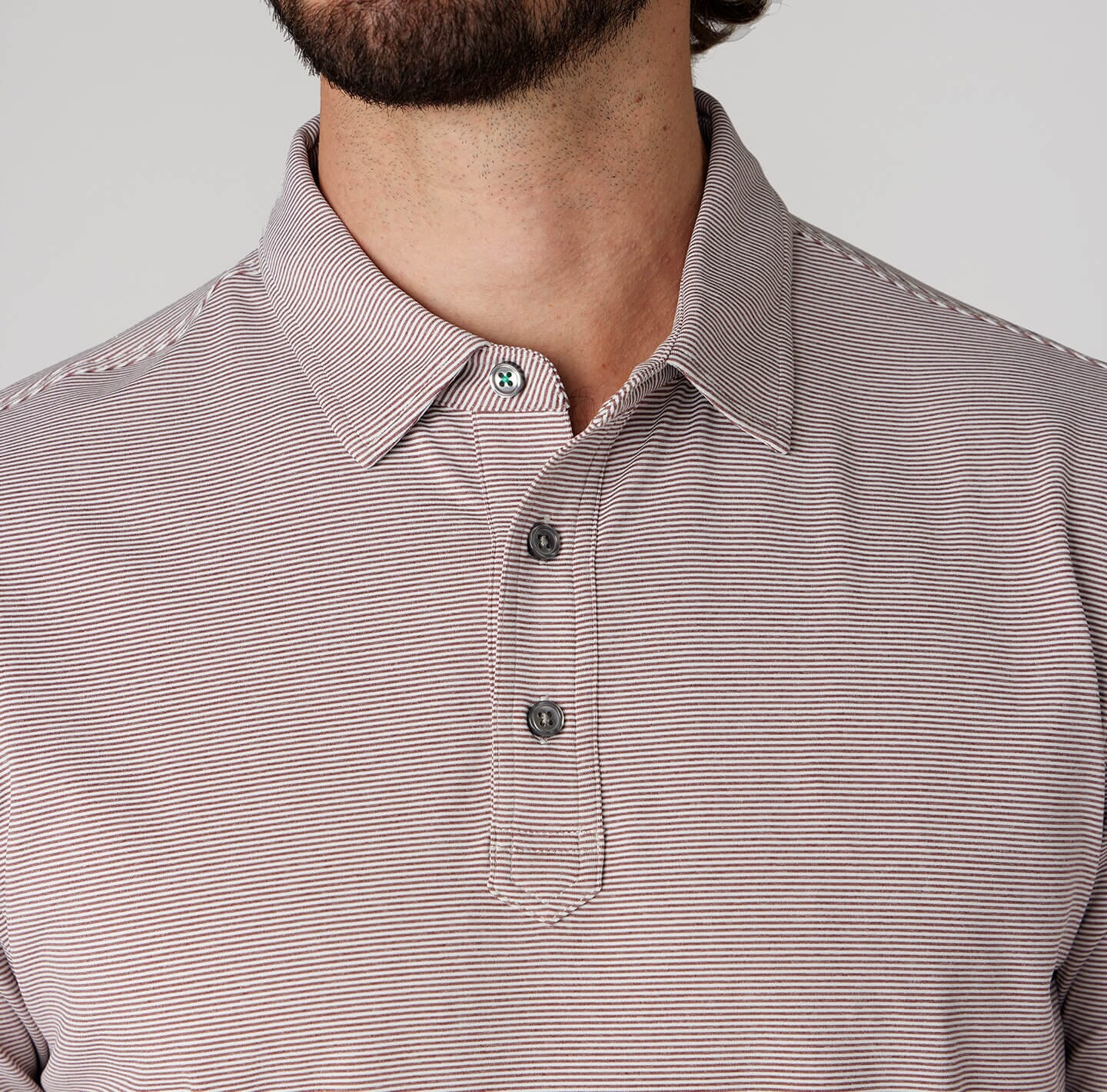 Monterey Microstripe Performance Polo