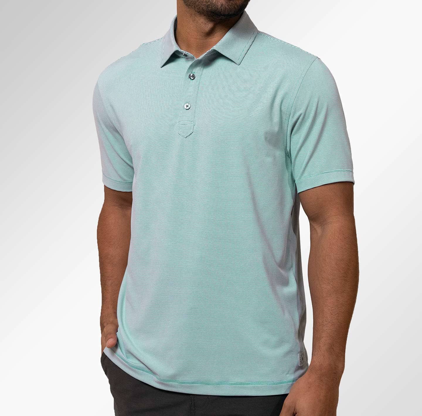 Monterey Microstripe Performance Polo