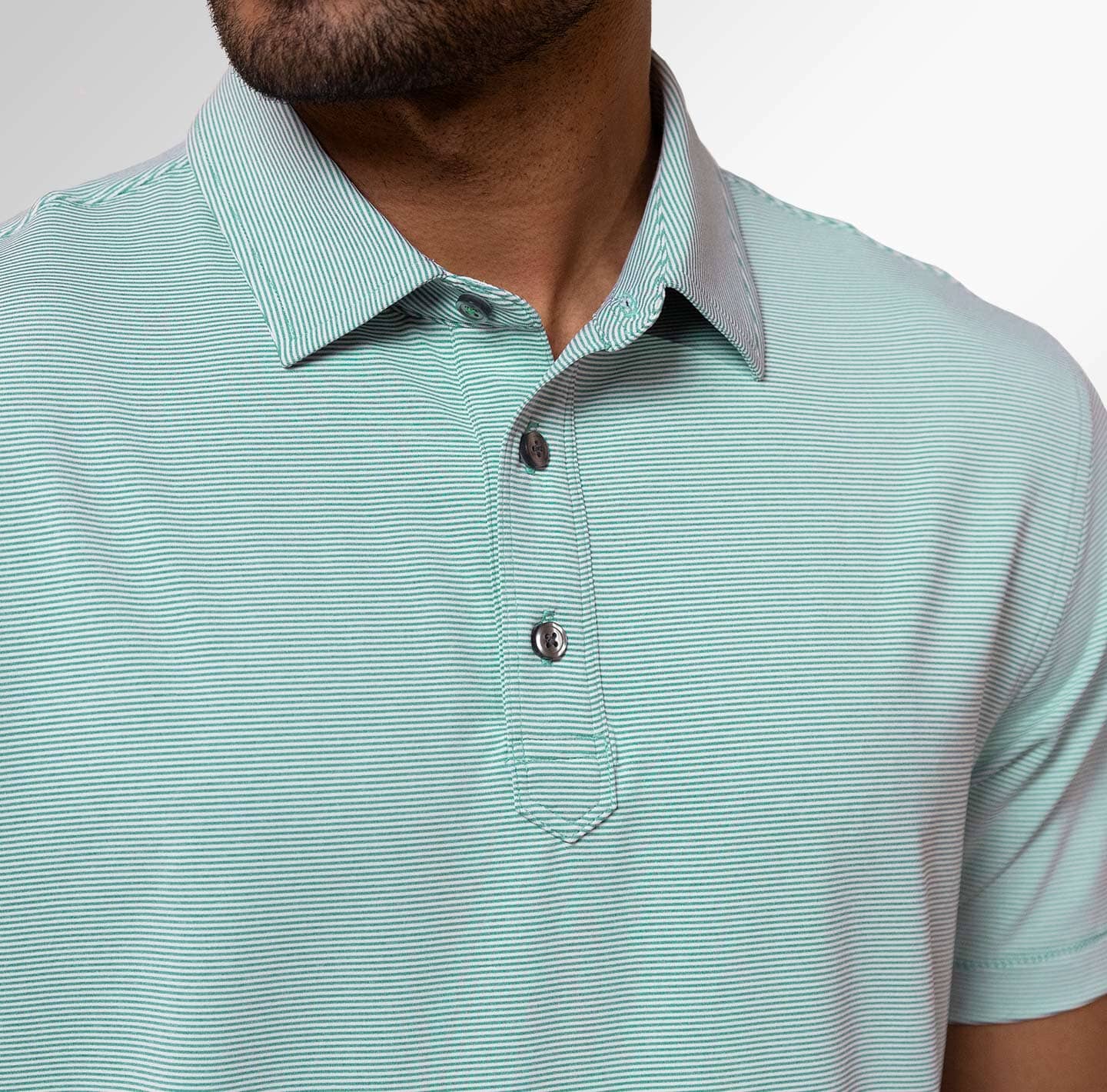 Monterey Microstripe Performance Polo