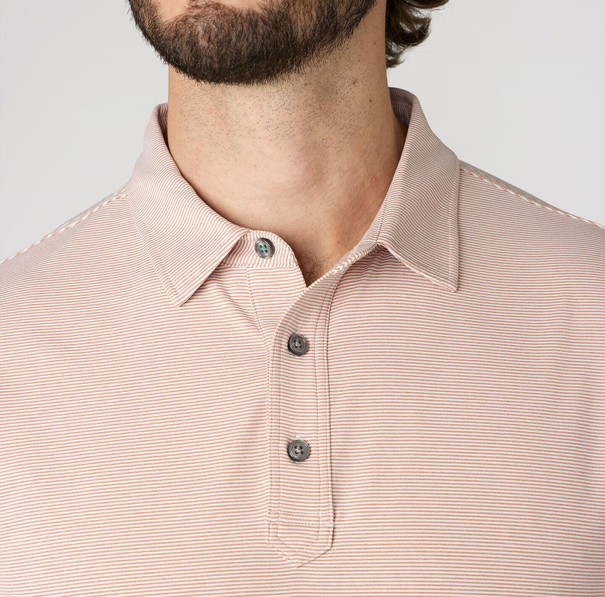 Monterey Microstripe Performance Polo