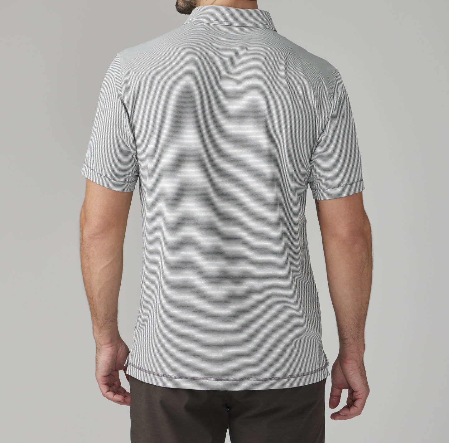 Monterey Microstripe Performance Polo