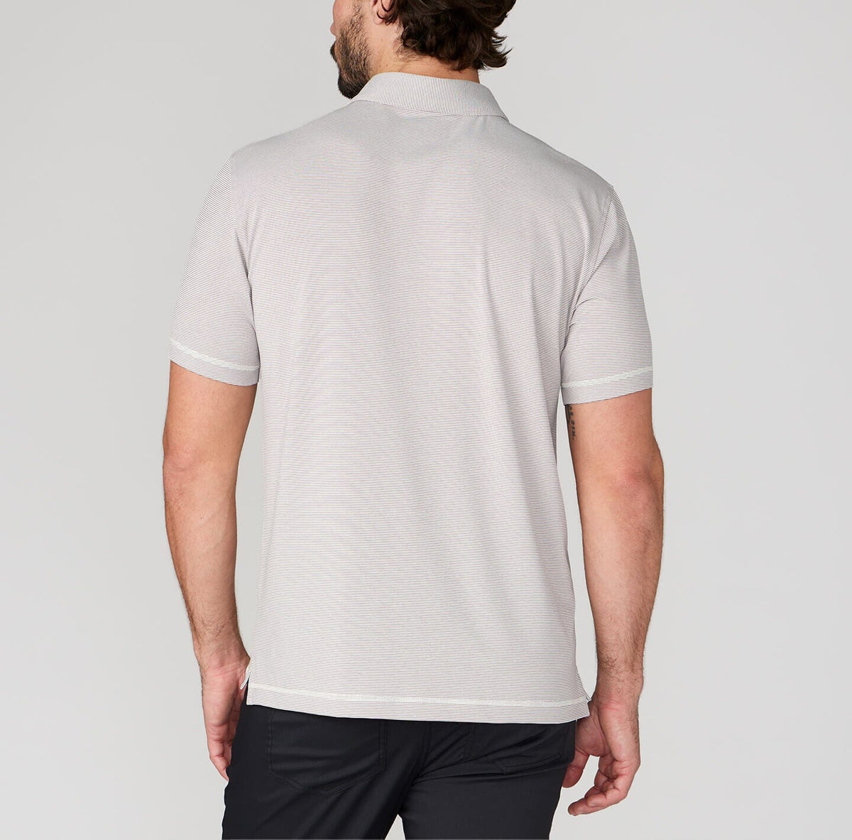 Monterey Microstripe Performance Polo