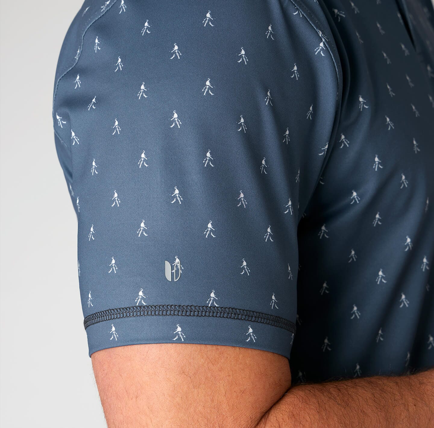 Printed Drysdale Performance Polo