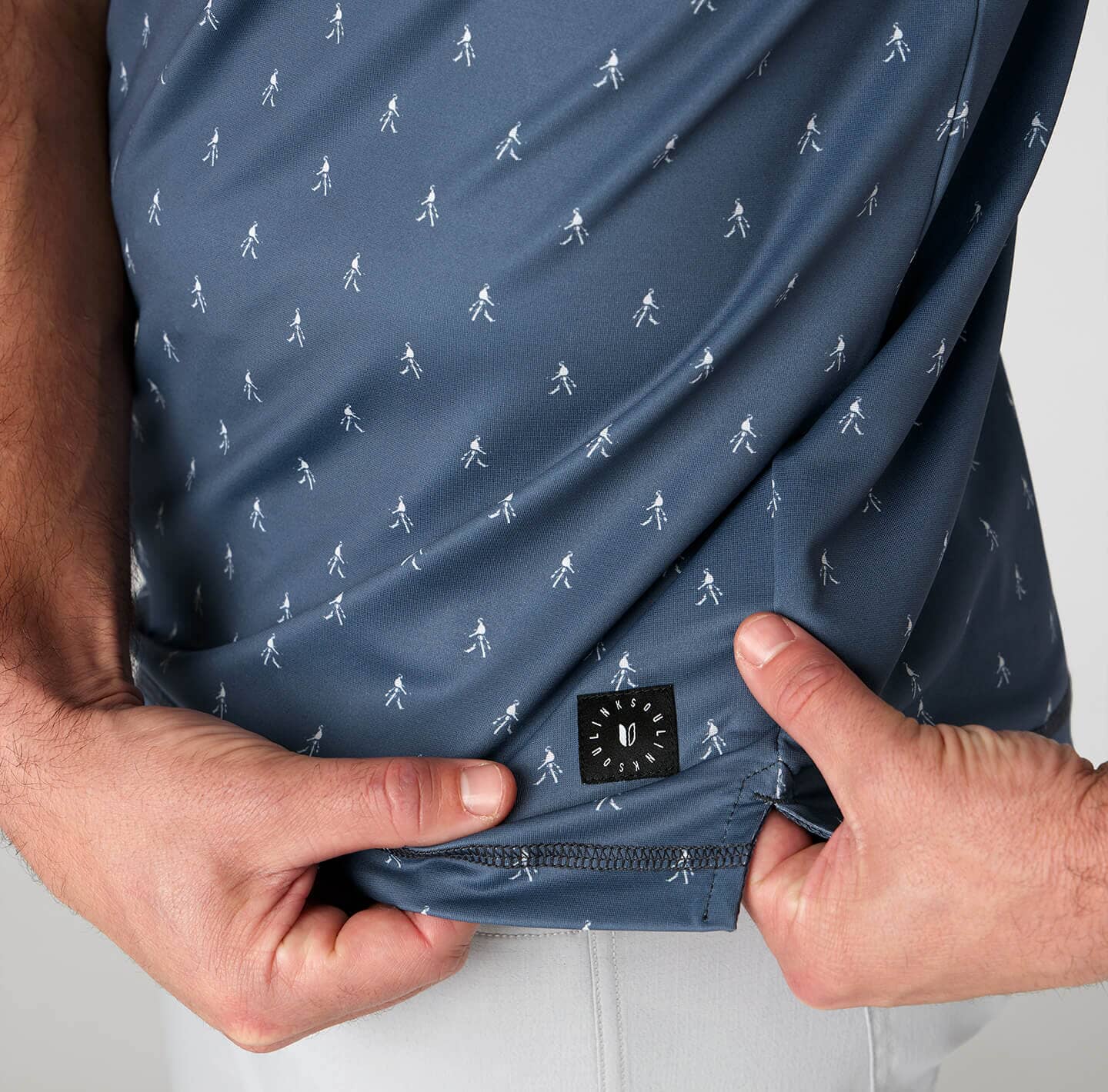 Printed Drysdale Performance Polo