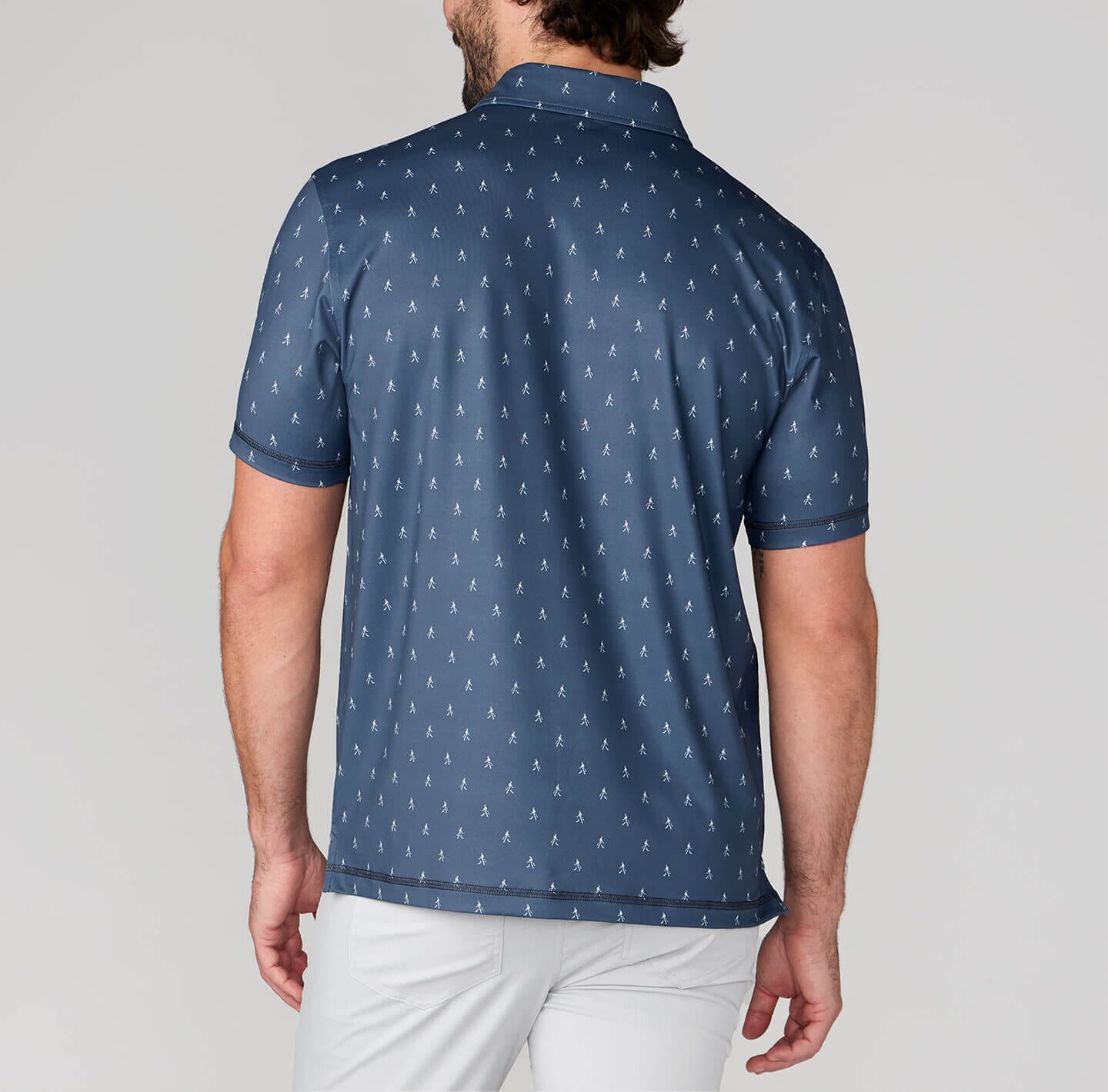 Printed Drysdale Performance Polo