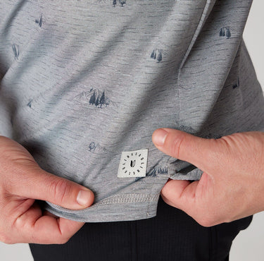 Printed Drysdale Performance Polo