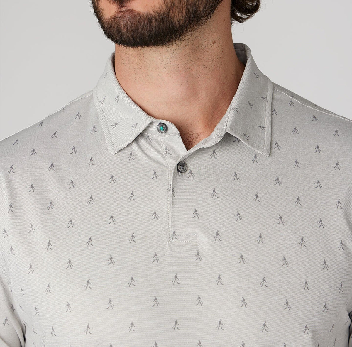 Printed Drysdale Performance Polo