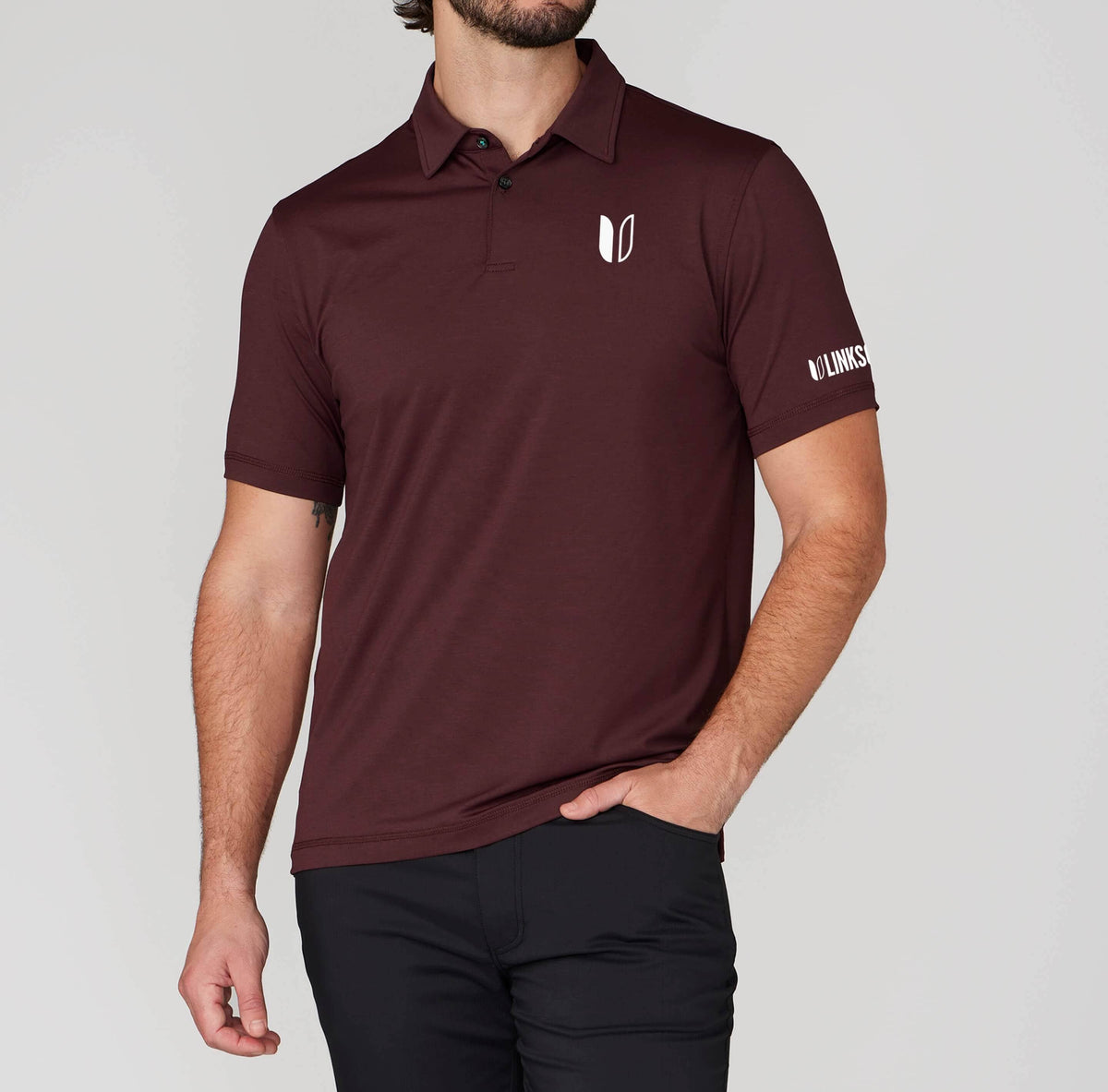 Tour Logo Drysdale Performance Polo