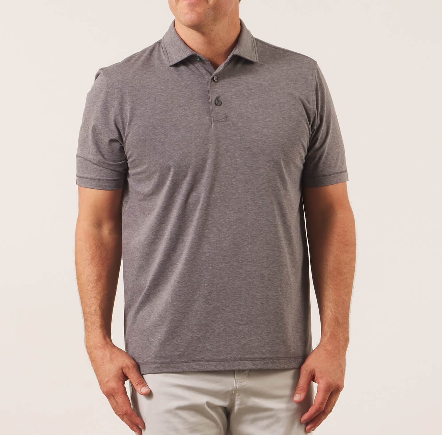 Transport X CLUBHAUS Laurel Polo グレーSサイズ Transport X CLUBHAUS Laurel Polo グレーSサイズ
