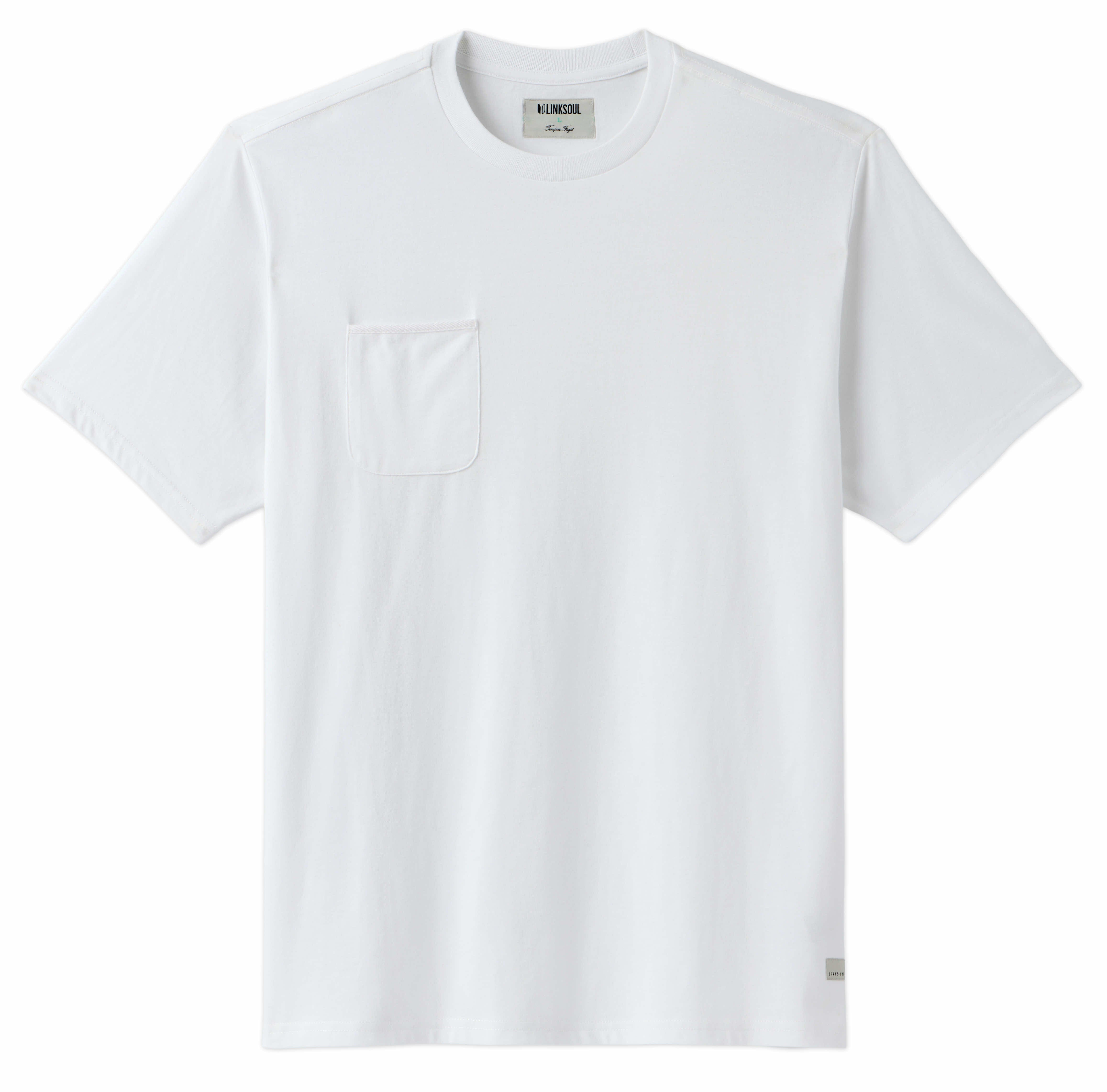 Pacific Seawool Pocket T-Shirt - LINKSOUL