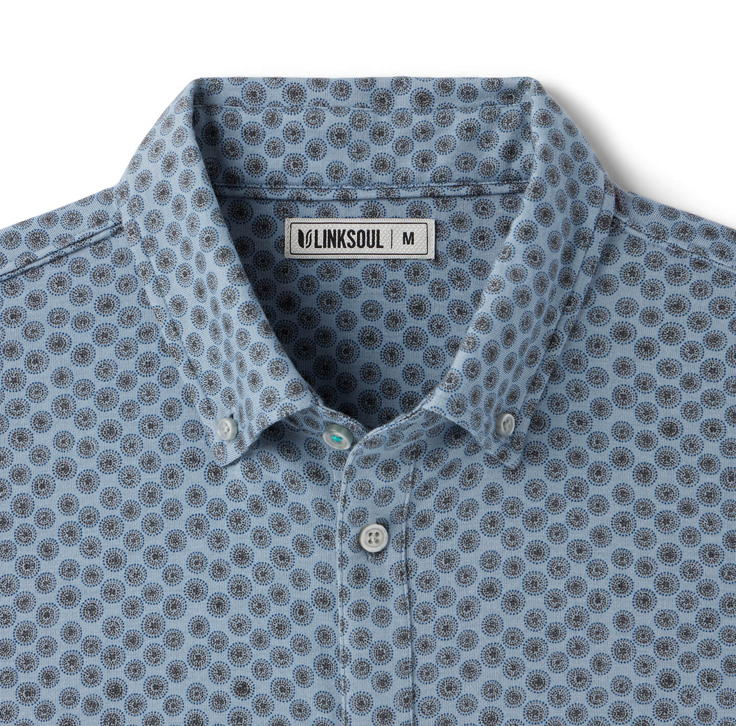 MATELASSE OPEN COLLAR SHIRT ブルー W24-2FC01_DAMASCUSBLUE_010.jpg