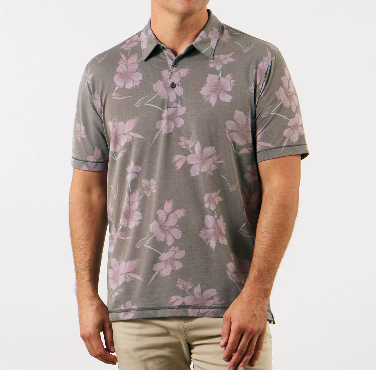 Printed Tremont Polo