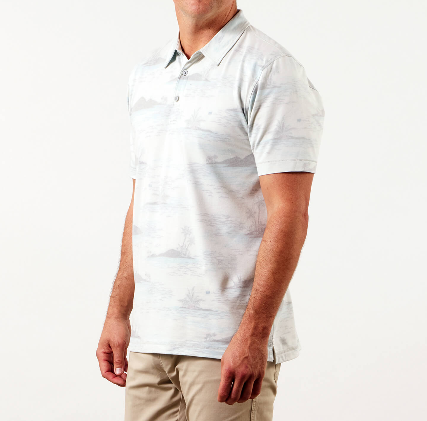 Printed Tremont Polo