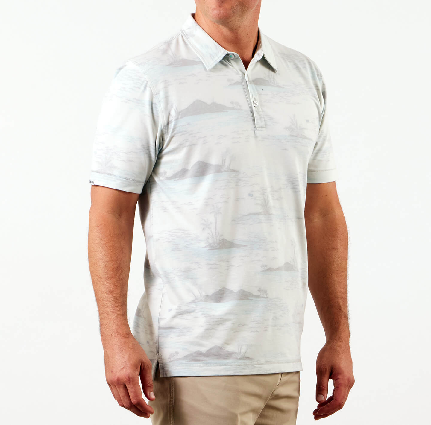 Printed Tremont Polo