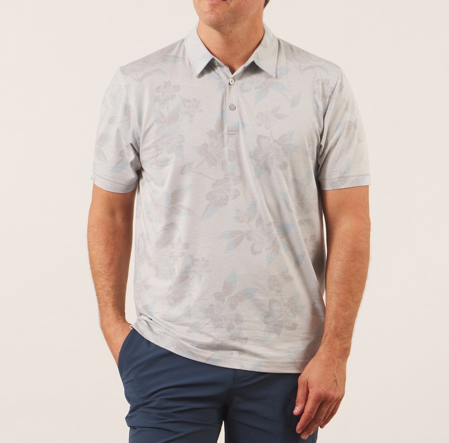 Printed Tremont Polo