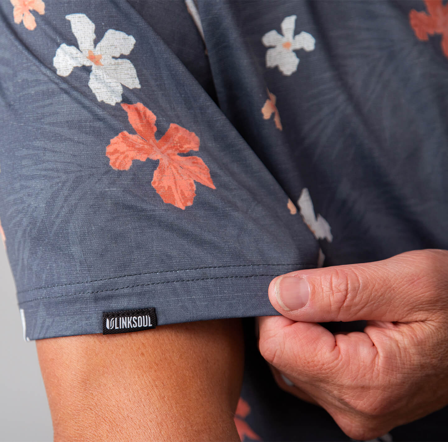 Printed Palomar Performance Polo