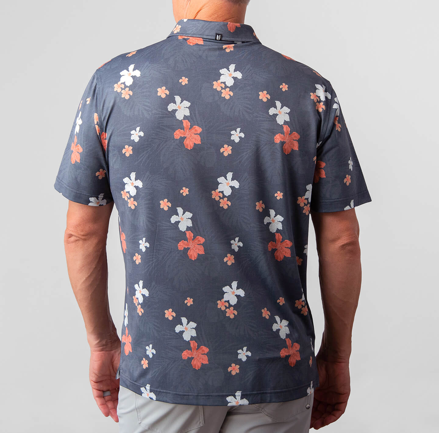 Printed Palomar Performance Polo