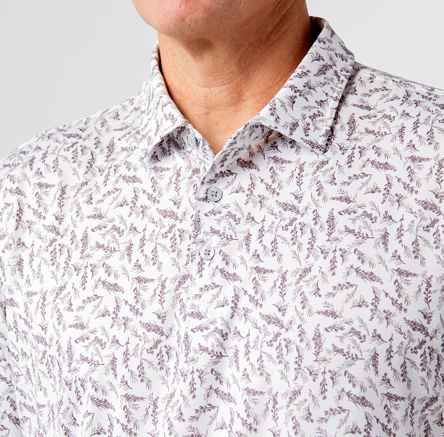 Printed Palomar Performance Polo