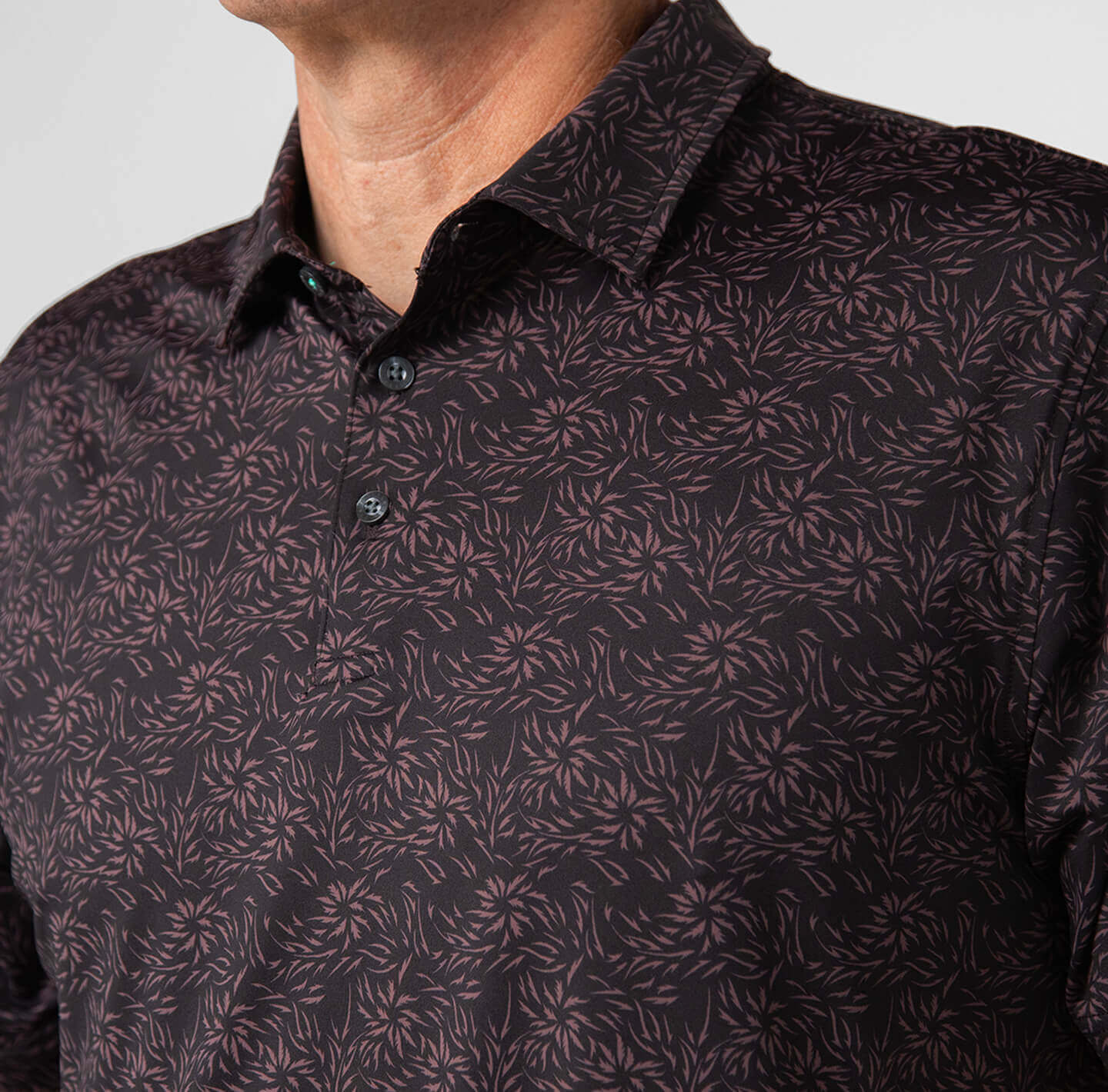 Printed Palomar Performance Polo