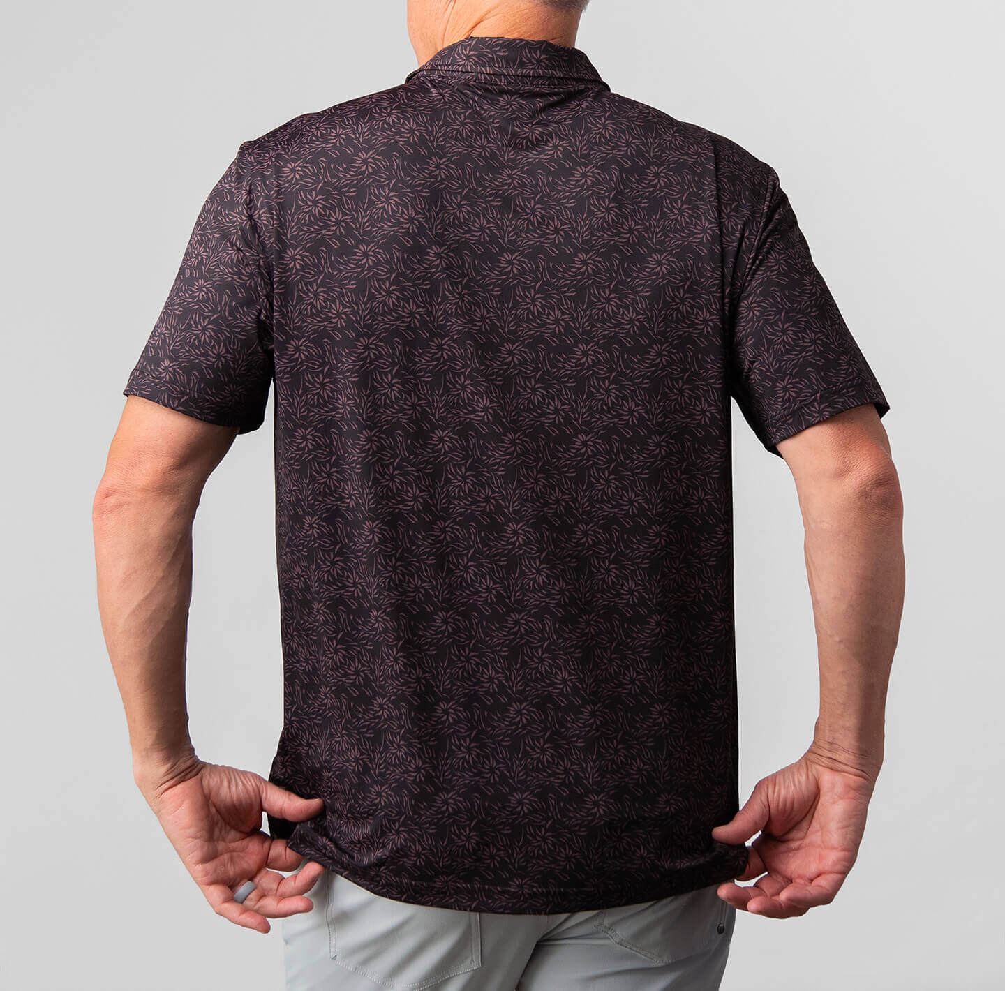 Printed Palomar Performance Polo