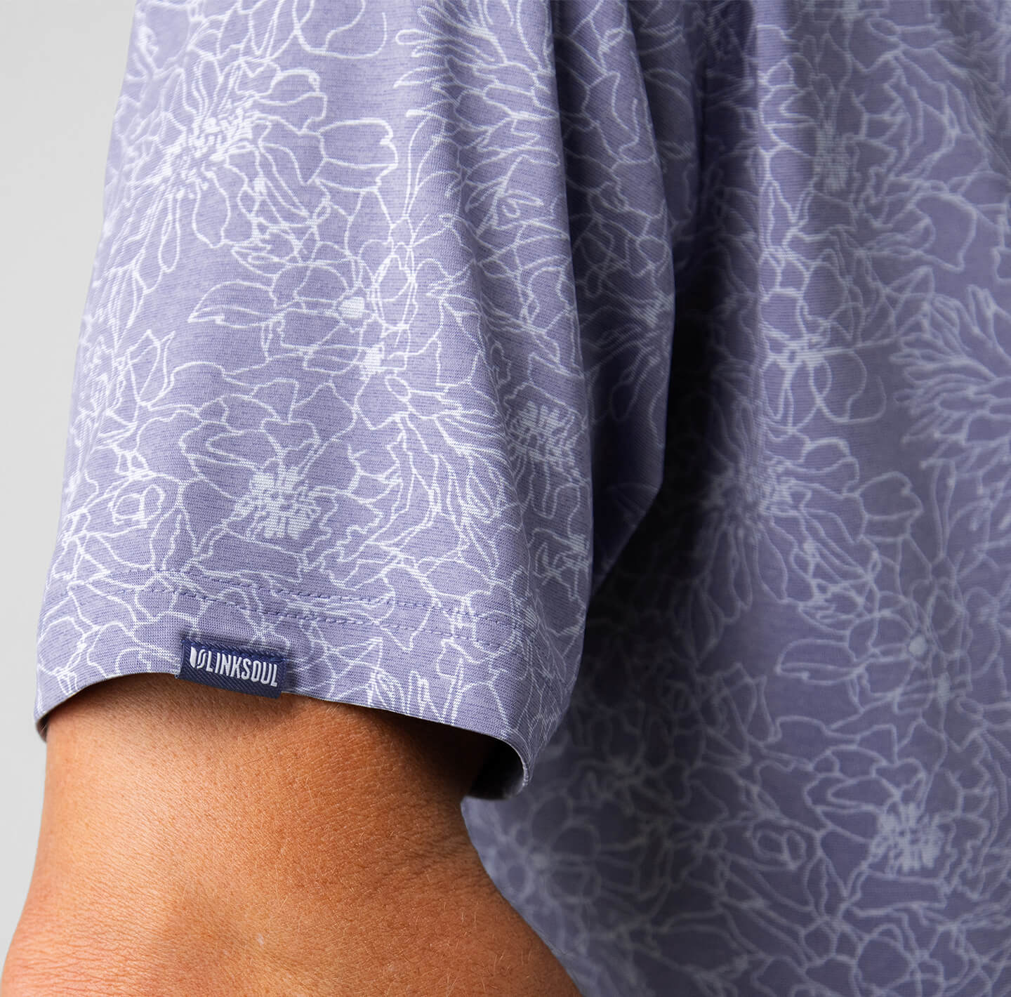 Printed Palomar Performance Polo