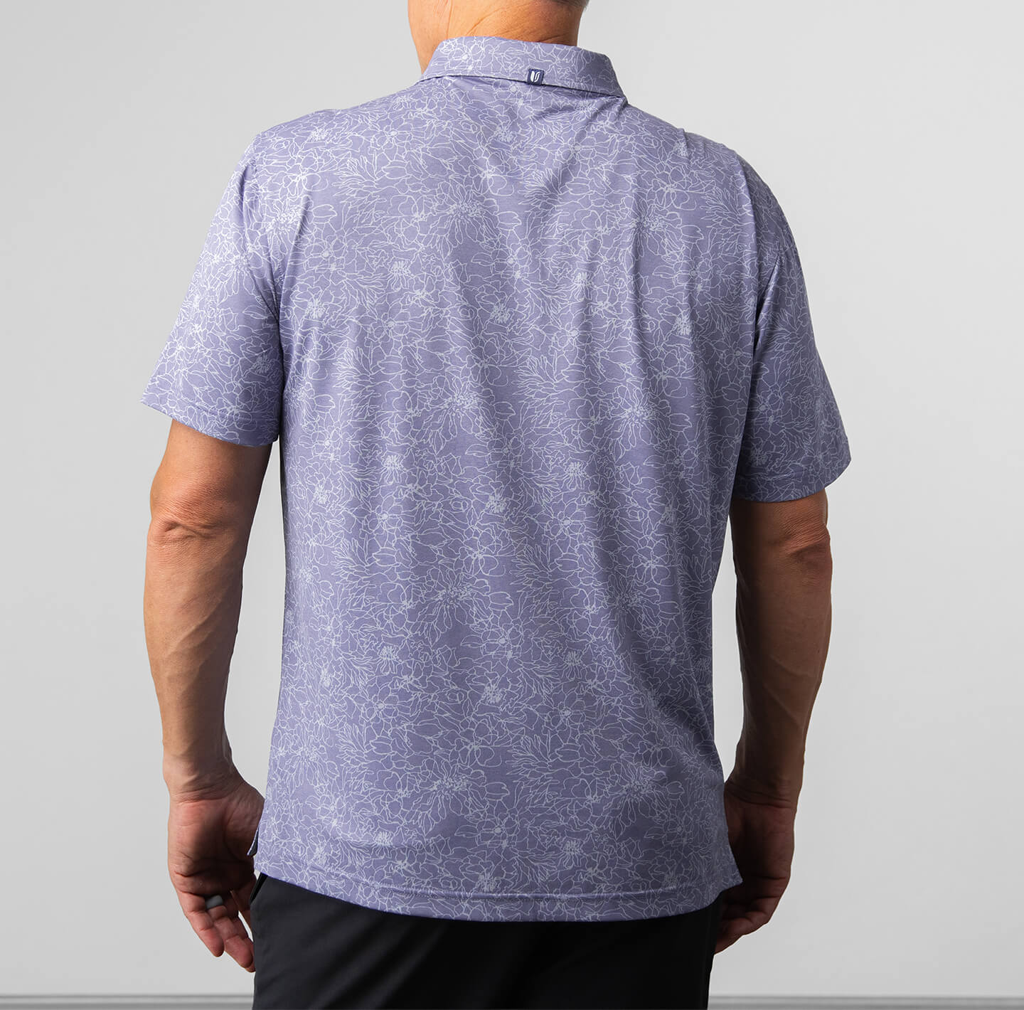 Printed Palomar Performance Polo