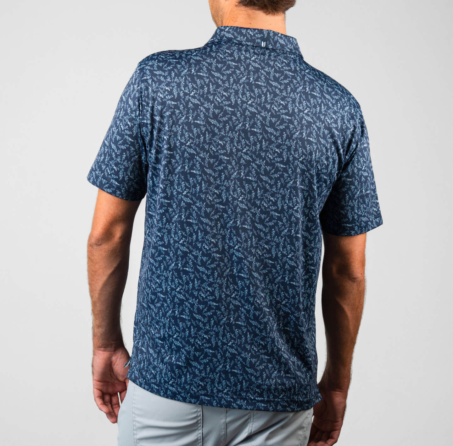 Printed Palomar Performance Polo - LINKSOUL