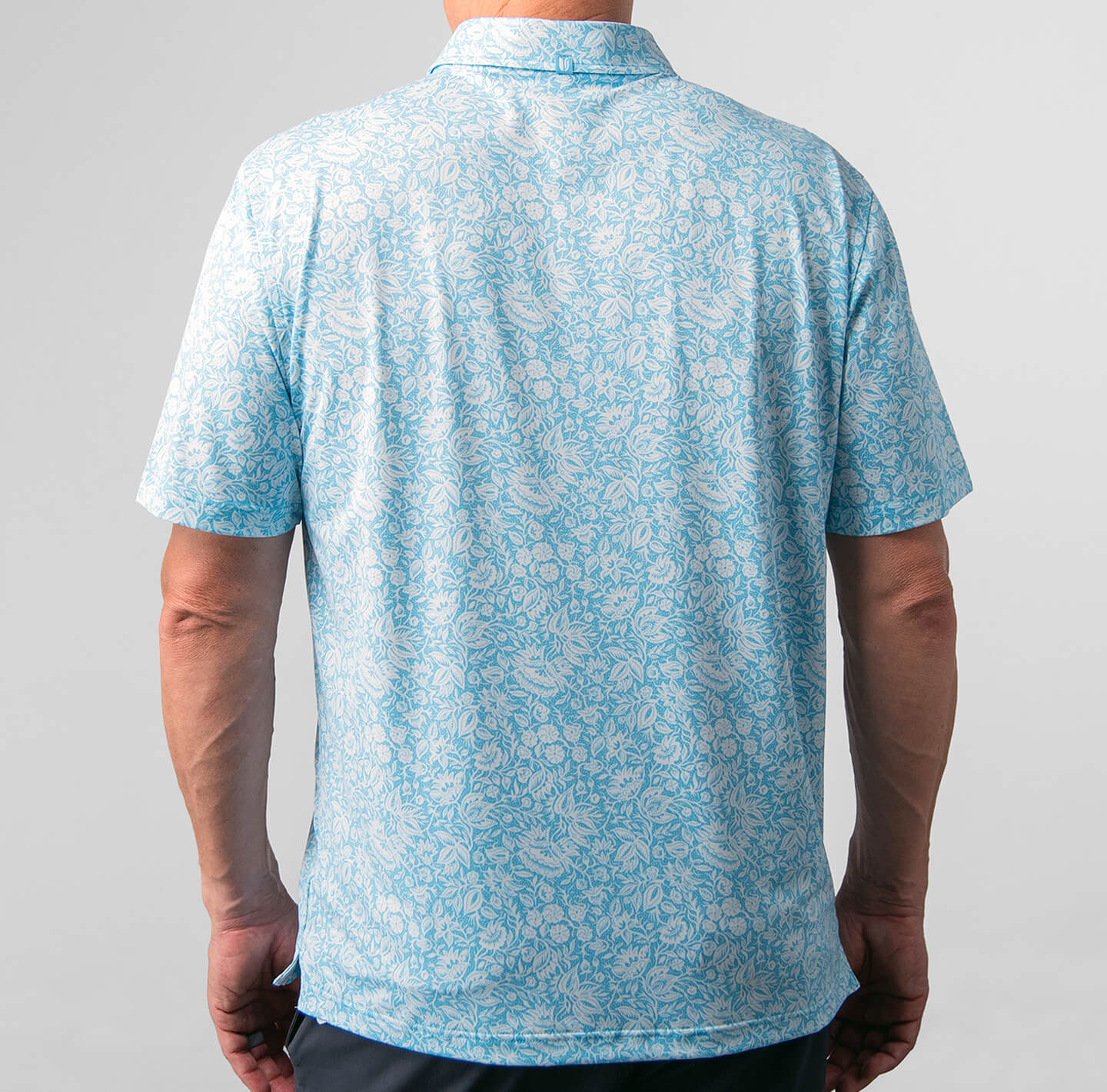 Printed Palomar Performance Polo