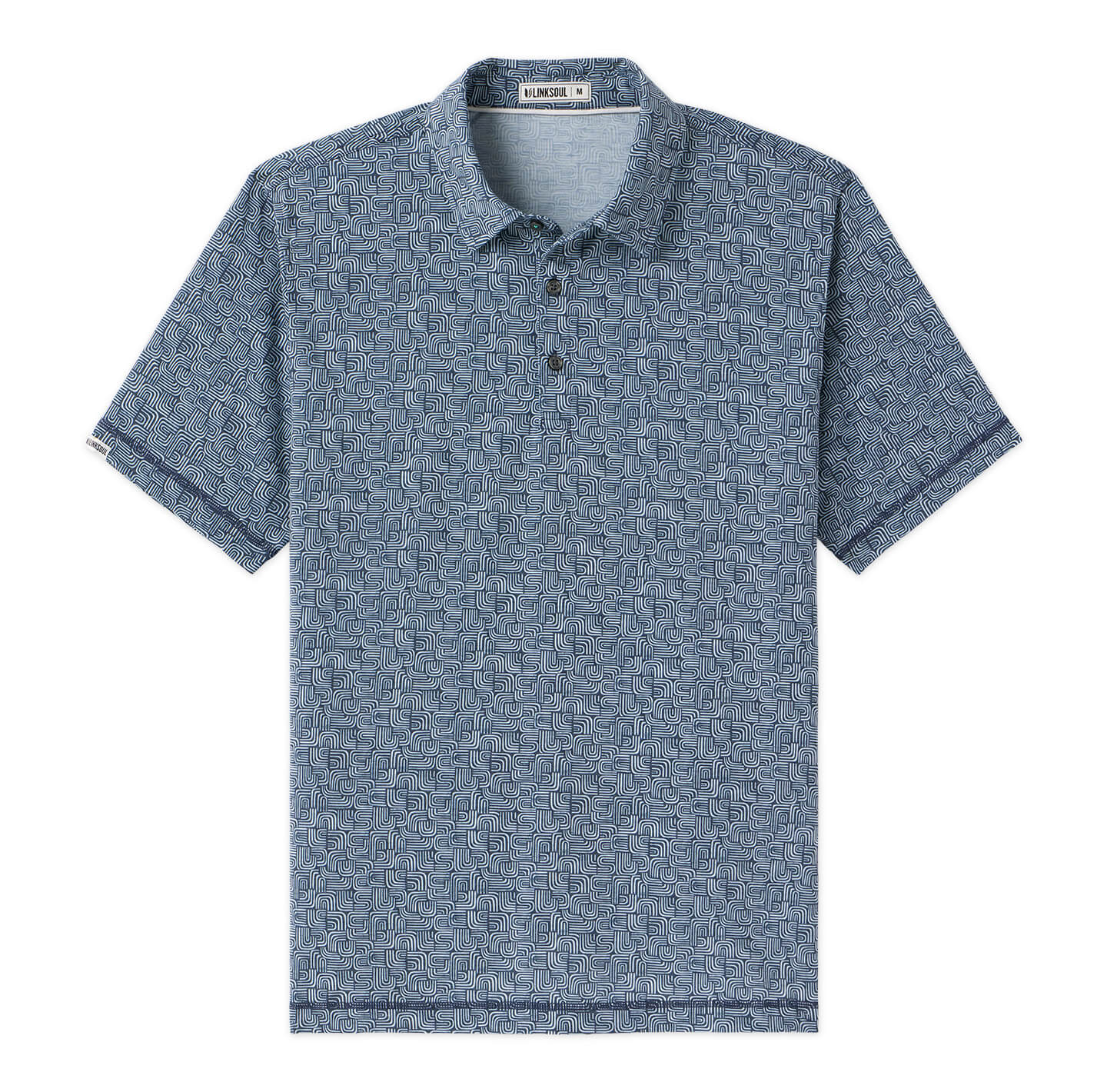 Printed Palomar Performance Polo