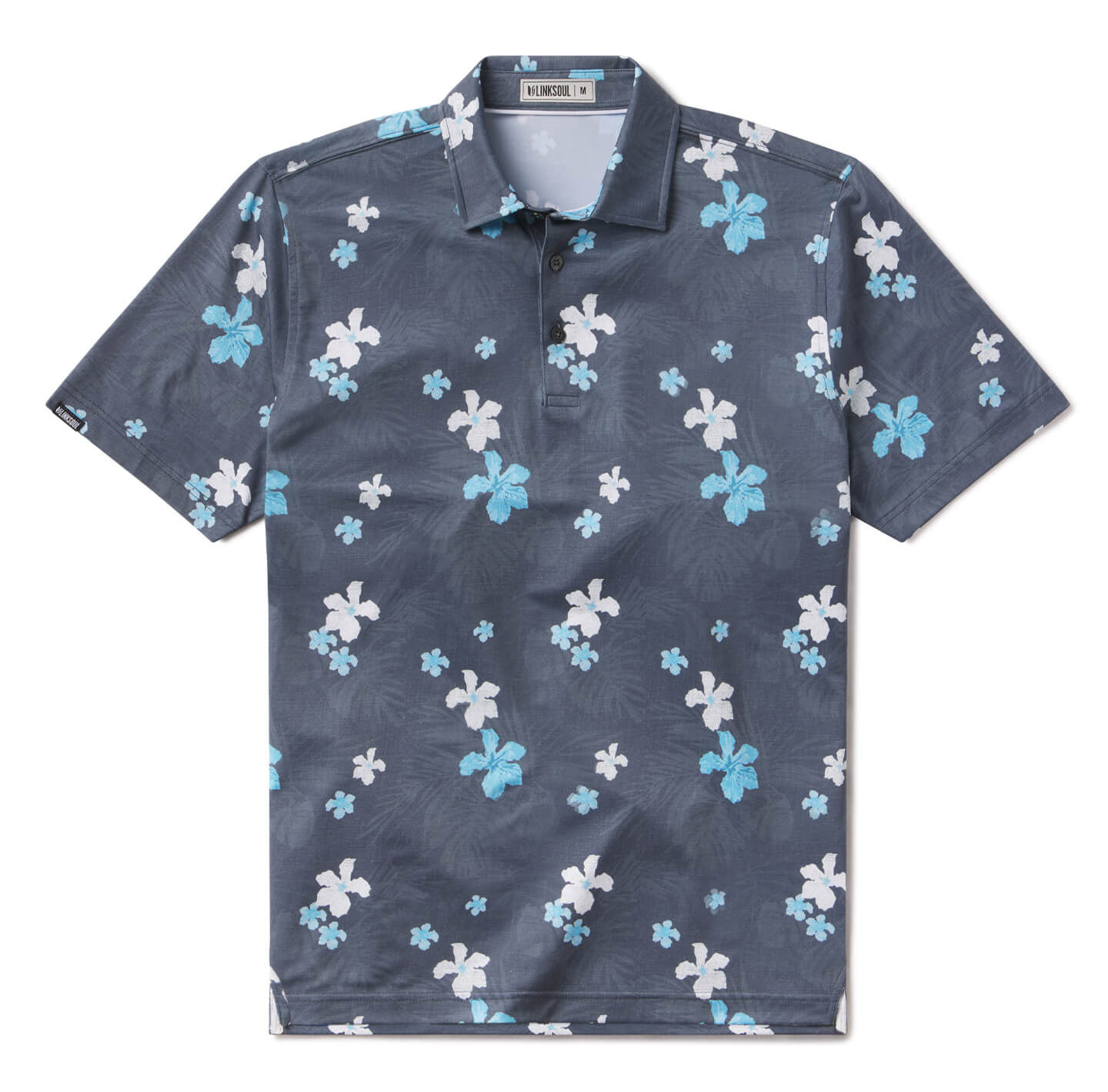Printed Palomar Performance Polo - LINKSOUL